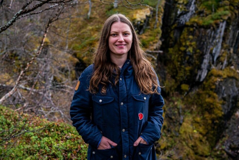 NATURBARN. Den fine naturen var med på å dra Airida Bekeryte til Norge og Saltdal. NATURBARN. Den fine naturen var med på å dra Airida Bekeryte til Norge og Saltdal. Foto: Tarjei ABelsen