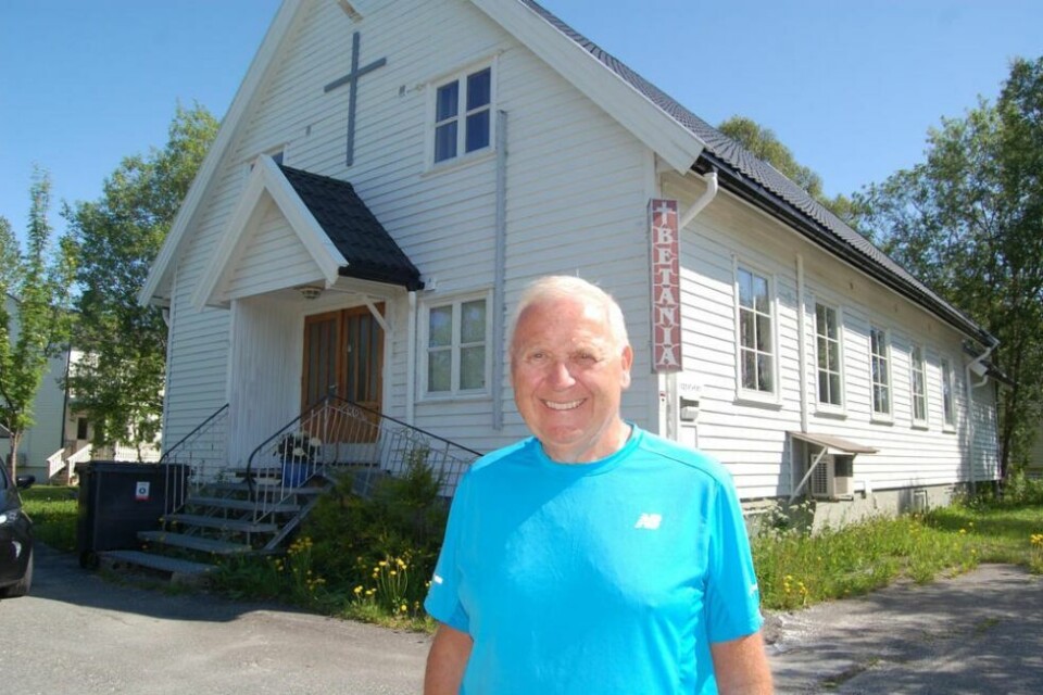 GIR SEG. Steinar Slotten gir seg etter 11 år som pastor i Betania Fauske. GIR SEG. Steinar Slotten gir seg etter 11 år som pastor i Betania Fauske. Foto: Stig Bjørnar Karlsen