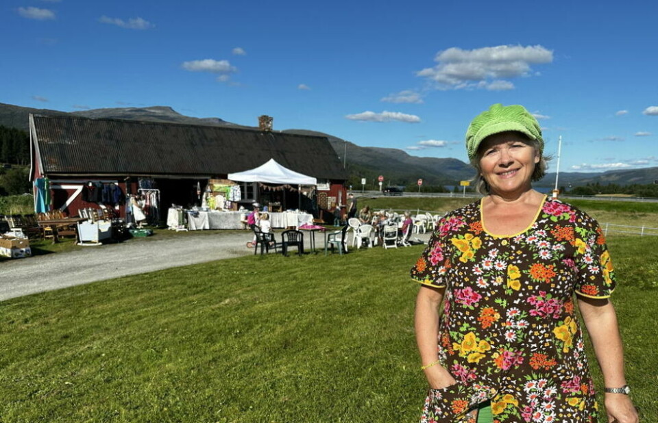 ÅRETS BYGDEDAG. Heidi Myrvoll er leder i Valnesfjord hobby og husflidslaug. Lørdag arrangerer de bygdedag med bruktmarked. ÅRETS BYGDEDAG. Heidi Myrvoll er leder i Valnesfjord hobby og husflidslaug. Lørdag arrangerer de bygdedag med bruktmarked. Foto: Erica Restoften