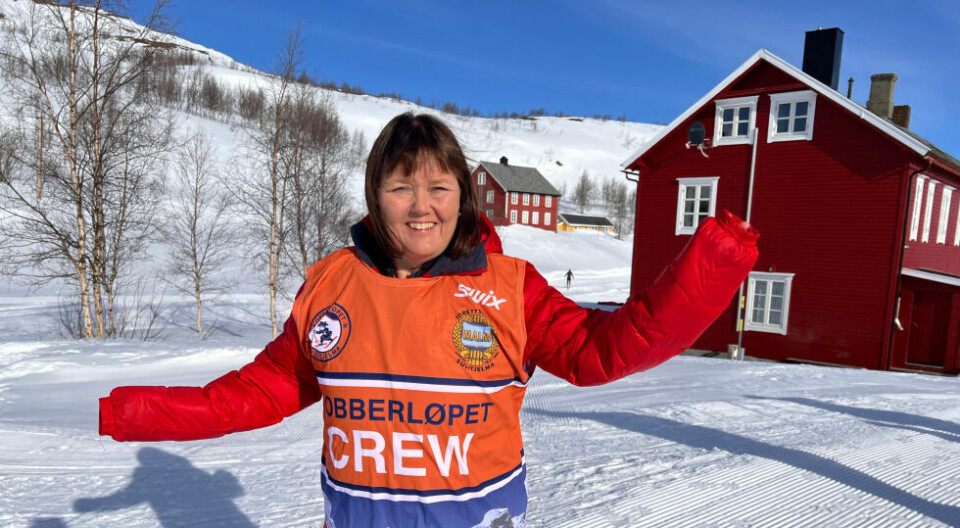 Daglig leder i Kobberløpet, Mona Mosti, hadde mange grunner til å smile før start. Daglig leder i Kobberløpet, Mona Mosti, hadde mange grunner til å smile før start. Foto: Espen Johansen