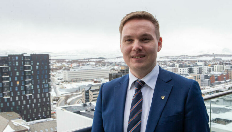 HØYESTE HITTIL. Fylkesråd Joakim Sennesvik er godt fornøyd med at gjennomføringsprosenten i videregående skole har økt i Nordland. HØYESTE HITTIL. Fylkesråd Joakim Sennesvik er godt fornøyd med at gjennomføringsprosenten i videregående skole har økt i Nordland. Foto: Thor-Wiggo Skille