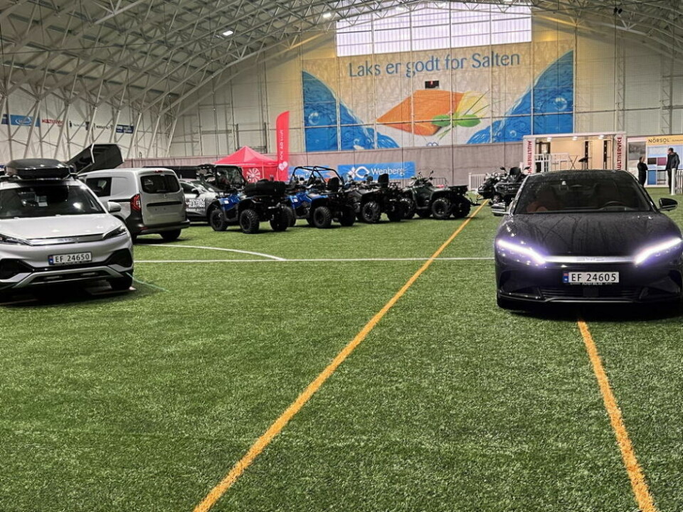 STØRRE. I år blir det enda flere utstillere og enda større mangfold på Saltenmessa i SKS Arena. Da er det godt å ha en hall på over 8.000 kvadratmeter å boltre seg på. STØRRE. I år blir det enda flere utstillere og enda større mangfold på Saltenmessa i SKS Arena. Da er det godt å ha en hall på over 8.000 kvadratmeter å boltre seg på. Foto: Espen Johansen