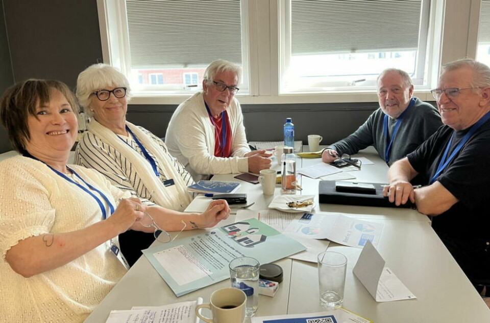 Eldrerådet i Saltdal. Fra venstre: Anita Paulsen (sekretær), Else Bjørnvoll, Christian Næstby, Jan Erling Håkonsen og Egil Hansen. Eldrerådet i Saltdal. Fra venstre: Anita Paulsen (sekretær), Else Bjørnvoll, Christian Næstby, Jan Erling Håkonsen og Egil Hansen. Foto: Elena Gonder