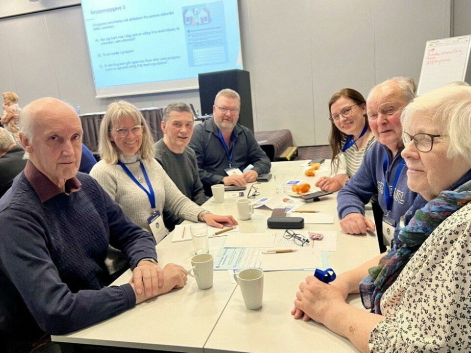 Eldrerådet i Beiarn. Fra venstre: Helge Osbak, Anette Myrvold Strand (sekretær), Morten Hammer (administrativ leder), Håkon Sæther (vara for leder), Hanne Høyås (nestleder), Willy Molid og Lillian J. Moldjord. Eldrerådet i Beiarn. Fra venstre: Helge Osbak, Anette Myrvold Strand (sekretær), Morten Hammer (administrativ leder), Håkon Sæther (vara for leder), Hanne Høyås (nestleder), Willy Molid og Lillian J. Moldjord. Foto: Elena Gonder