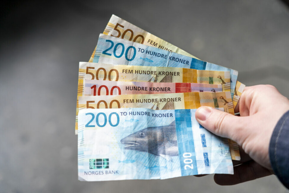 Nordmenn betalte rekordmye skatt i 2023. Nordmenn betalte rekordmye skatt i 2023. Foto: Gorm Kallestad / NTB