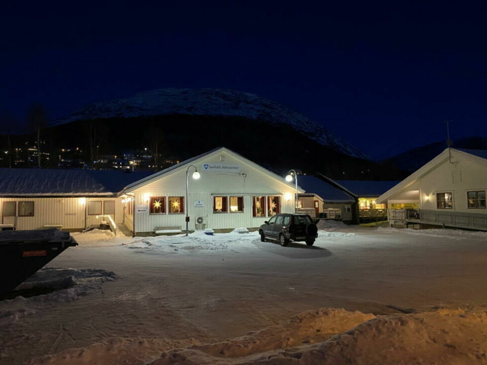 I helse- og omsorgsplanen står det at institusjonsomsorgen skal samles på Straumen. Her ved Sørfold eldresenter er et aktuelt sted. I helse- og omsorgsplanen står det at institusjonsomsorgen skal samles på Straumen. Her ved Sørfold eldresenter er et aktuelt sted. Foto: Eva S. Winther