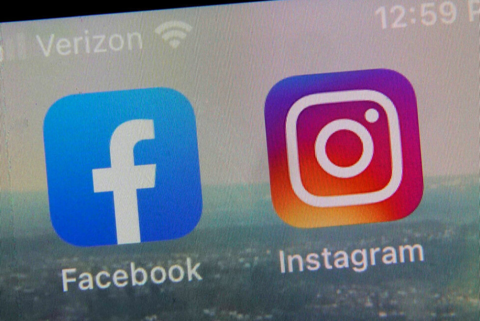 TRØBBEL. Facebook og Meta har problemer med innlogging. TRØBBEL. Facebook og Meta har problemer med innlogging. Foto: NTB