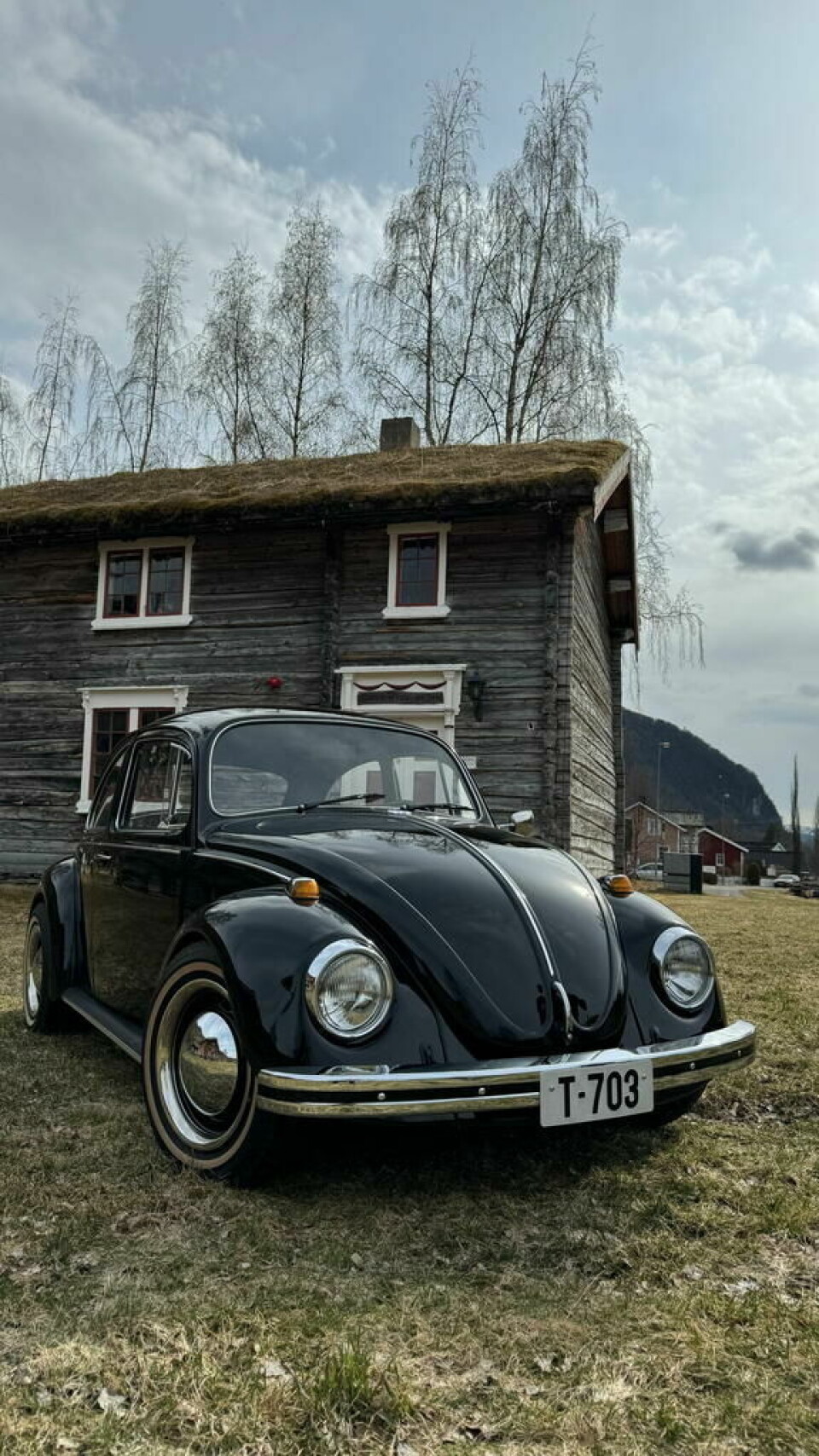 HISTORIE. Boble har sitt opprinnelige registreringsnummer fra 1970. HISTORIE. Boble har sitt opprinnelige registreringsnummer fra 1970. Foto: Helge Simonsen