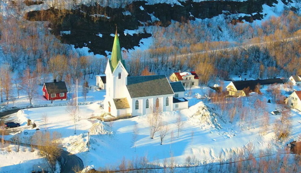 EN AV FLERE I SALTEN. Sulitjelma kirke er en av kirkene som blir omfattet av kirkebevaringsprogrammene. EN AV FLERE I SALTEN. Sulitjelma kirke er en av kirkene som blir omfattet av kirkebevaringsprogrammene. Foto: Espen Johansen