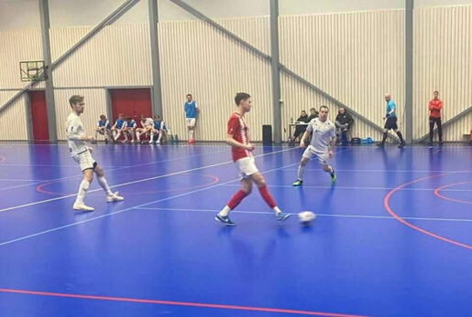 STORSCORER. Petter Bangfil scoret ett og fem mål i de to kampene og er FKSK og hele seriens toppscorer. STORSCORER. Petter Bangfil scoret ett og fem mål i de to kampene og er FKSK og hele seriens toppscorer. Foto: FKSK