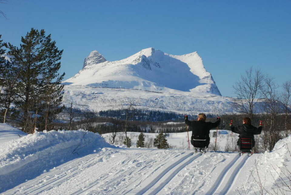 NATURPERLE. Dersom Marcialonga Arctic Ski Race må flyttes fra Bodø, kan disse spektakulære omgivelsene i Valnesfjord bli det deltakerne får oppleve 9. mars. NATURPERLE. Dersom Marcialonga Arctic Ski Race må flyttes fra Bodø, kan disse spektakulære omgivelsene i Valnesfjord bli det deltakerne får oppleve 9. mars. Foto: VHSS/Inger Sjöberg