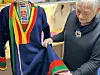 SAMENES NASJONALDAL. - Vi tar med en hel del duodje i pitesamisk form. I tillegg har vi med litt tradisjonsrike gjenstander. Ting vi har tatt vare på i generasjoner, som vi gjerne viser frem til interesserte, forteller Margareth. Foto: Erica Restoften