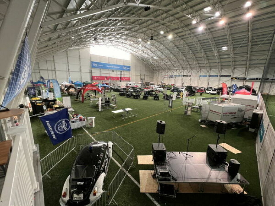 SUKSESS. I mai fylte Fauske/Sprint halve SKS Arena under Saltenmessa, og i månedsskiftet mai/juni i 2024 håper de å ta i bruk hele hallen, og kanskje også deler av uteområdet. SUKSESS. I mai fylte Fauske/Sprint halve SKS Arena under Saltenmessa, og i månedsskiftet mai/juni i 2024 håper de å ta i bruk hele hallen, og kanskje også deler av uteområdet.