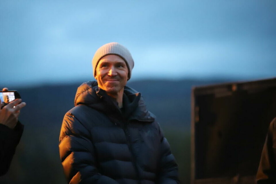 RØRT. - Du skal ha et steinhjerte dersom du ikke blir berørt av dette her, sa manusforfatter Christopher Grøndahl etter førpremiereren i Daja, veldig fornøyd med hvordan filmen laget på hans manus har blitt. RØRT. - Du skal ha et steinhjerte dersom du ikke blir berørt av dette her, sa manusforfatter Christopher Grøndahl etter førpremiereren i Daja, veldig fornøyd med hvordan filmen laget på hans manus har blitt. Foto: Lise Berntzen