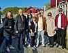HJELPER VED KONFLIKT. Konfliktrådet i Nordland kan hjelpe til med å ordne opp i konfliktene. Fra venstre Veronica R.S, Hans Einar E, Irén N, Morten D, Håvard H, Anita F, Mona H og Mads T.N (Wenche D og Christina Aa var ikke til stede). Foto: Konfliktrådet