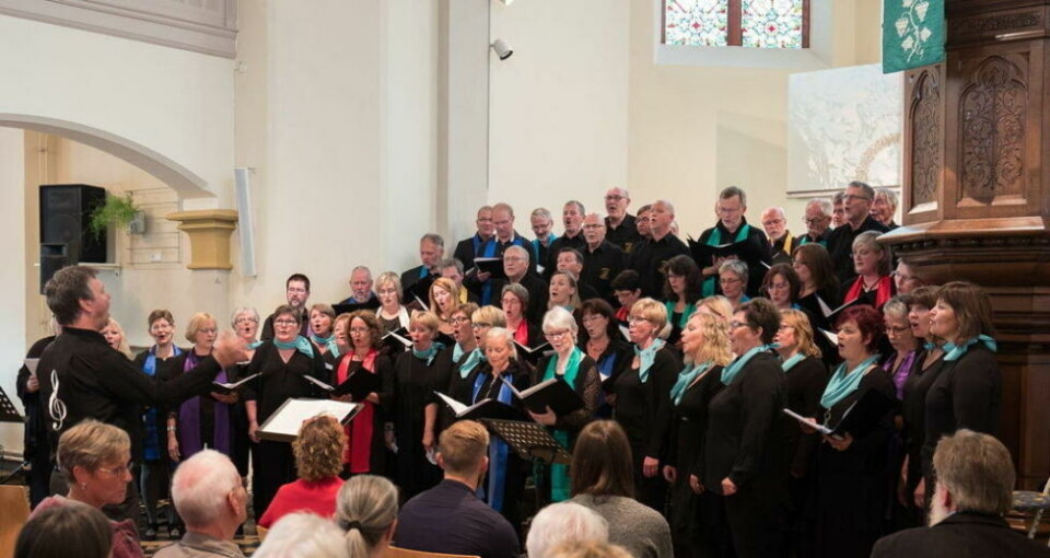 KONSERT. Misvær sangerlag sies å være Nord-Norges eldste kor, og ble stiftet i 1871. Koret består av medlemmer i alderen 30, til opp mot 80 år. KONSERT. Misvær sangerlag sies å være Nord-Norges eldste kor, og ble stiftet i 1871. Koret består av medlemmer i alderen 30, til opp mot 80 år. Foto: Misvær sangforening