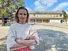 FAVORISERES. - Vi opplever at Røkland barne- og ungdomsskole blir favorisert. Det gjør at den minste skolen i antall elever, legger beslag på en mye større del av ressursene, sier Linn Kristoffersen Jensen, FAU Rognan barneskole. Foto: Helge Simonsen