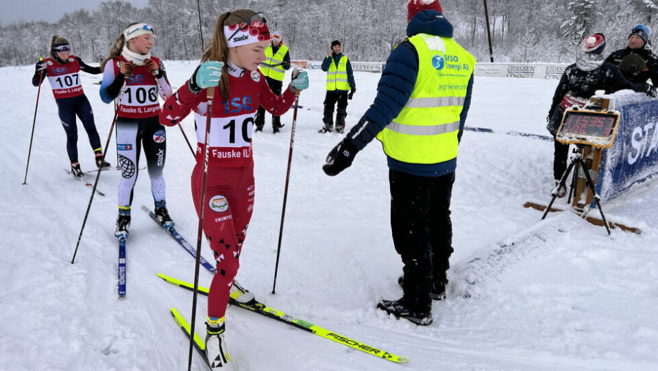 GOD. Marie Risvoll Amundsen imponerte med femteplass i Norgescupen lørdag. Her klar til start i KM på hjemmebane tidligere i vinter. GOD. Marie Risvoll Amundsen imponerte med femteplass i Norgescupen lørdag. Her klar til start i KM på hjemmebane tidligere i vinter. Foto: Espen Johansen