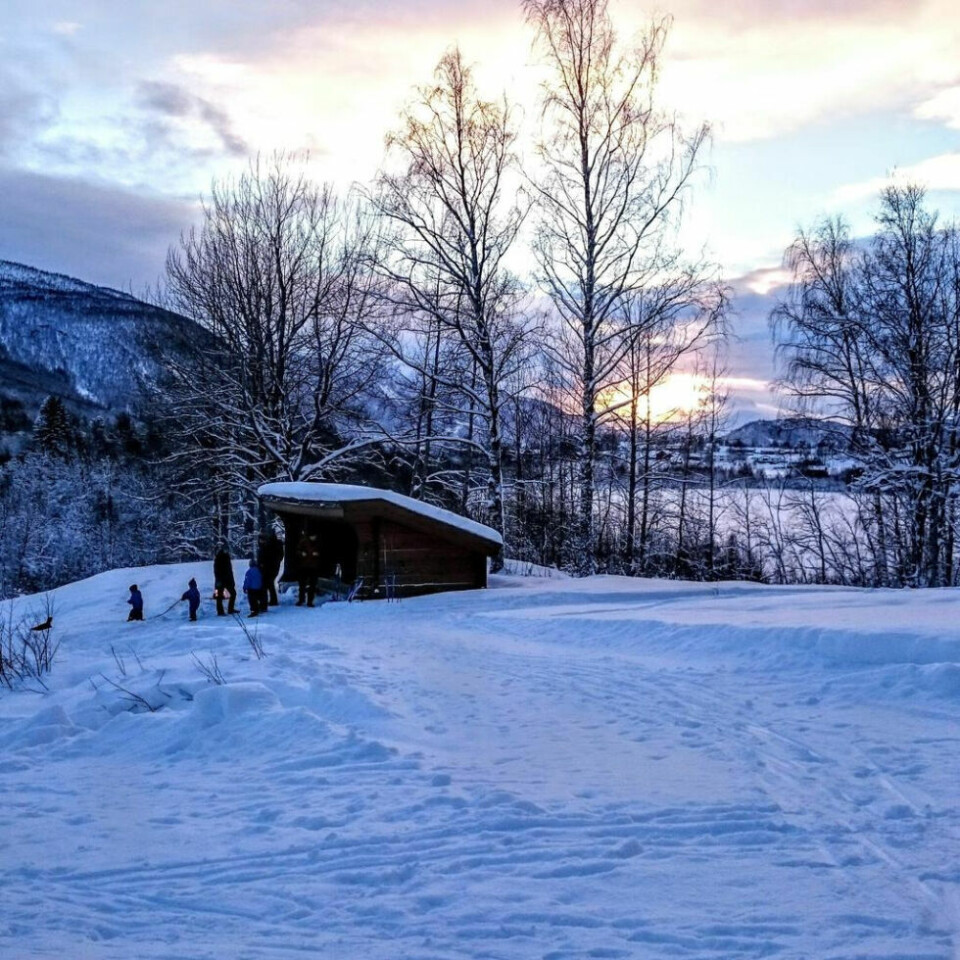 LYKKE PÅ AKEBRETT. Det blir nok mange blide fjes i akebakken når Saltdal Turlag arrangerer kom-deg-ut-dagen førstkommende søndag. LYKKE PÅ AKEBRETT. Det blir nok mange blide fjes i akebakken når Saltdal Turlag arrangerer kom-deg-ut-dagen førstkommende søndag. Foto: Solveig Annie Strøm