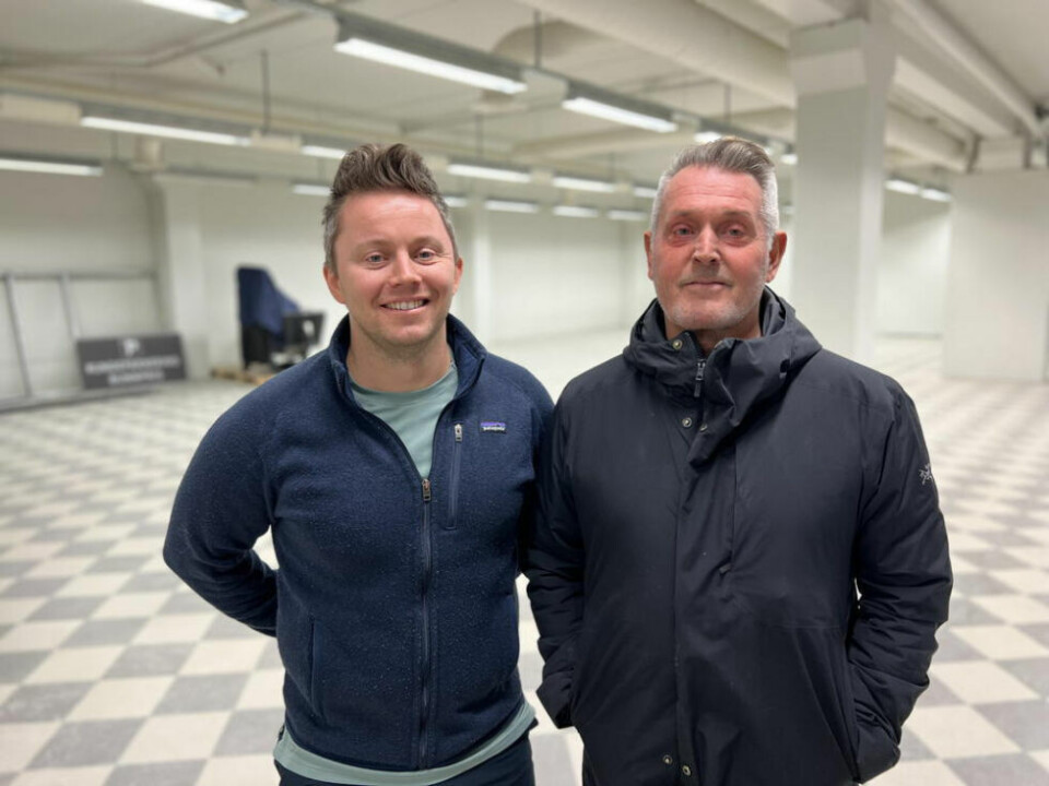GLEDER SEG. Daglig leder Martin Berg Rindal og styreleder Hans Austad i Rapida gleder seg til de snart kan ønske velkommen til Fauskes nyeste treningssenter. - Det blir helt konge. Lokalet er perfekt for det vi ønsker å tilby, sier de. GLEDER SEG. Daglig leder Martin Berg Rindal og styreleder Hans Austad i Rapida gleder seg til de snart kan ønske velkommen til Fauskes nyeste treningssenter. - Det blir helt konge. Lokalet er perfekt for det vi ønsker å tilby, sier de. Foto: Espen Johansen