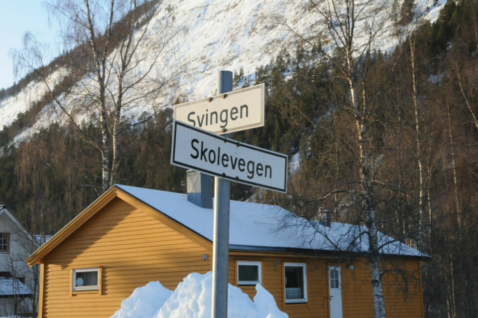 Skoleveien på Rognan skal bli mer trafikksikker. Skoleveien på Rognan skal bli mer trafikksikker. Foto: Arkiv
