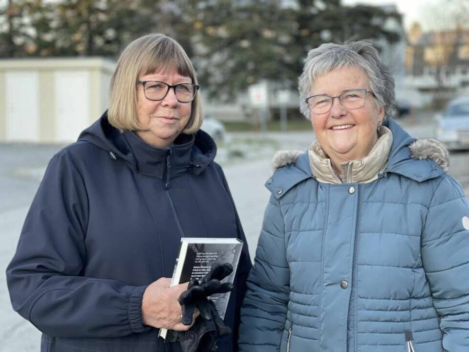 BLIR GJERNE FLERE. Lene Gulstad (t.v.) og Erna Josefsen i Fauske demensforening tar gjerne imot flere som vil være med å gi folk med demens en meningsfylt hverdag. BLIR GJERNE FLERE. Lene Gulstad (t.v.) og Erna Josefsen i Fauske demensforening tar gjerne imot flere som vil være med å gi folk med demens en meningsfylt hverdag. Foto: Foto: Helge Simonsen