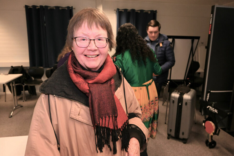 Anne Godding fra partiet Rødt. Anne Godding fra partiet Rødt. Foto: Kenneth Strømsvåg