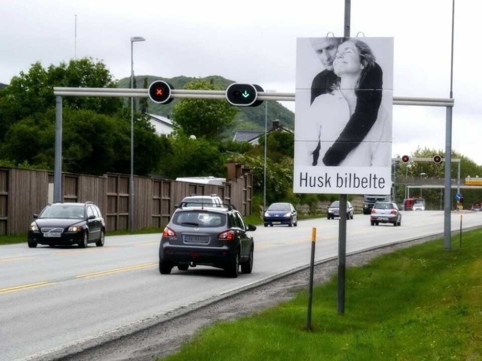 Flere kjører uten bilbelte Foto: Knut Opeide, Statens vegvesen