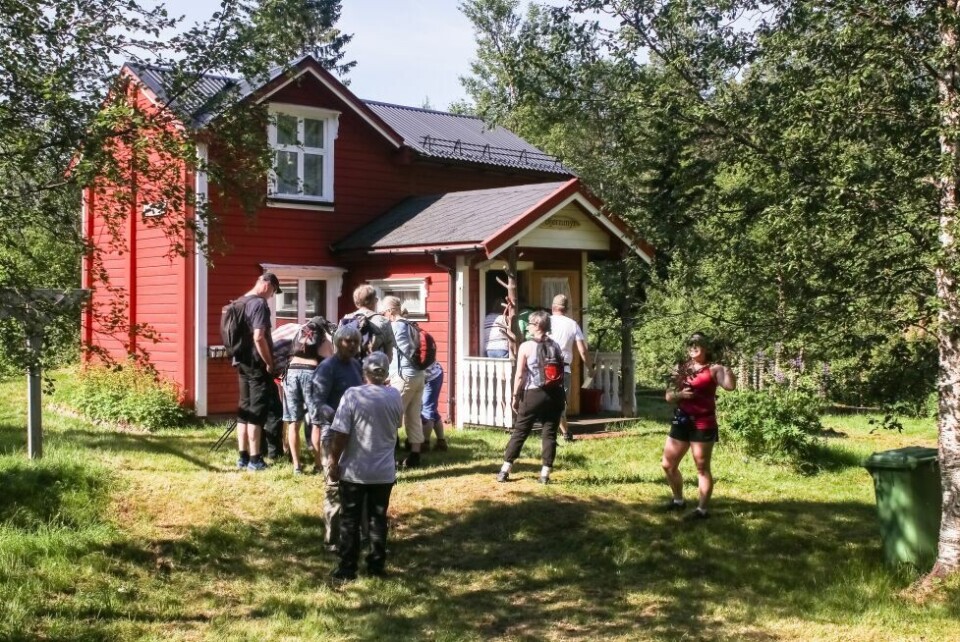 Det nærmer seg årets fjellveimarsj fra Bjørnmyr til Sjønstå. Det nærmer seg årets fjellveimarsj fra Bjørnmyr til Sjønstå. Foto: Cato A. Hultmann
