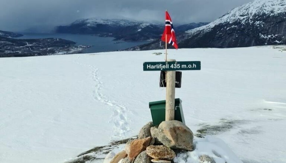 NÆRTUR. Harlifjell er et populært turmål hele året, og er en av turene i Summit Sørfold ung i år også. NÆRTUR. Harlifjell er et populært turmål hele året, og er en av turene i Summit Sørfold ung i år også. Foto: Bente Grovassbakk