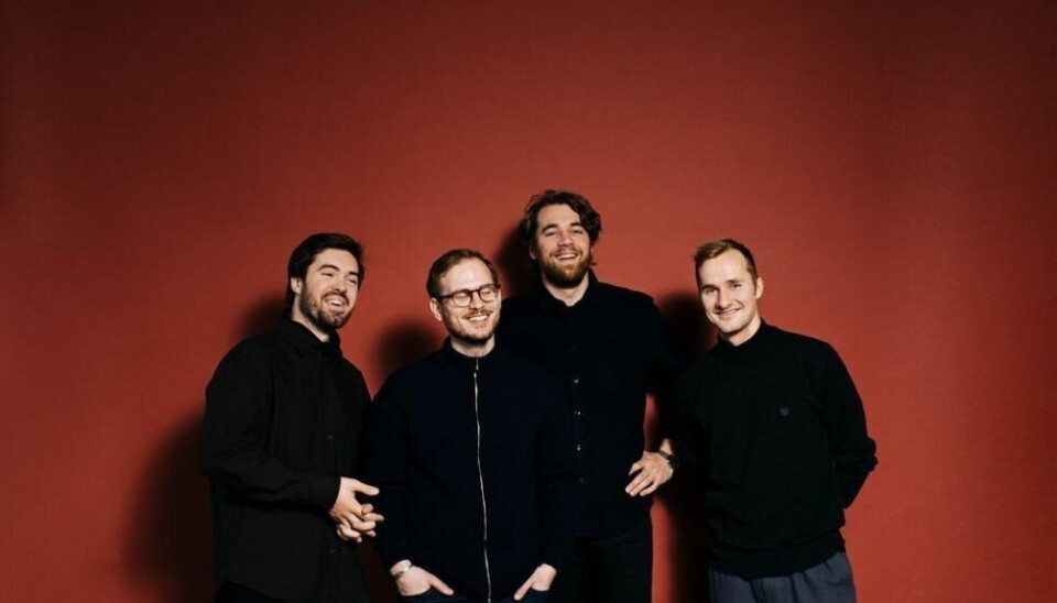 JAZZ-DRØM. Wako er et ungt band som har vært på manges lepper denne vinteren og våren. Kvartetten består av Martin Myhre Olsen (saksofon), Kjetil André Mulelid (piano), Bárður Reinert Poulsen (bass), og Simon Olderskog Albertsen (trommer). JAZZ-DRØM. Wako er et ungt band som har vært på manges lepper denne vinteren og våren. Kvartetten består av Martin Myhre Olsen (saksofon), Kjetil André Mulelid (piano), Bárður Reinert Poulsen (bass), og Simon Olderskog Albertsen (trommer). Foto: Signe Luksengard