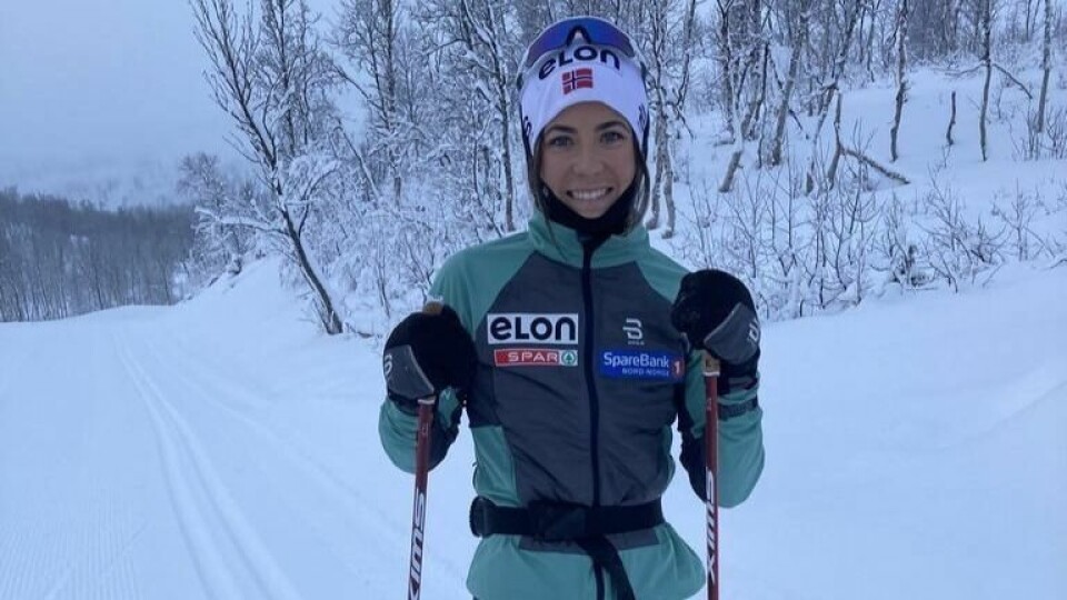 NYTT LAG. Ingrid Mathisen gikk for Team Elon Nord-Norge sist sesong. Nå er hun del av Team Sparebank1 sitt lag og gleder seg til å utvikle seg videre der. NYTT LAG. Ingrid Mathisen gikk for Team Elon Nord-Norge sist sesong. Nå er hun del av Team Sparebank1 sitt lag og gleder seg til å utvikle seg videre der. Foto: Per Arne Mathisen