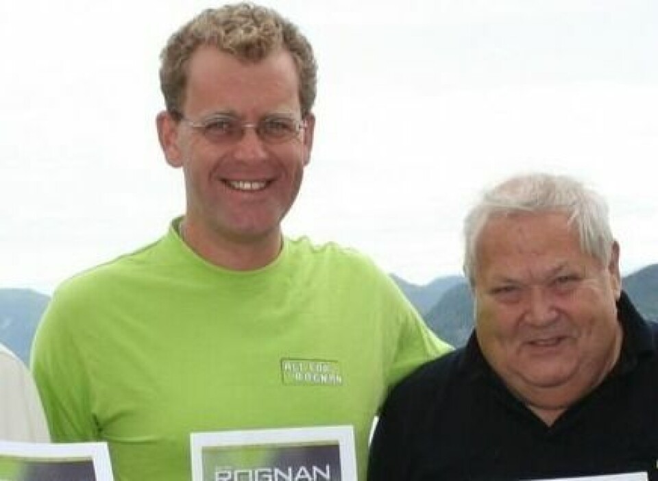 DUO. Sverre Breivk og Frode Monssen har hatt mange prosjekter sammen. Her, for 15 år siden, promoterte de Alt for Rognan. 15 år tidligere overførte de FKSK-kamp på radioen for første gang. DUO. Sverre Breivk og Frode Monssen har hatt mange prosjekter sammen. Her, for 15 år siden, promoterte de Alt for Rognan. 15 år tidligere overførte de FKSK-kamp på radioen for første gang. Foto: Saltenposten