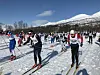 STAKESTART. Etter noe klabb og babb satser arrangøren på å få avviklet Reinhornrennet palmesøndag. Her er et bilde fra starten av rennet i 2019. Foto: IL Stormfjell