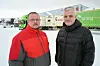 FRYKTER FOR JOBBENE. De tillitsvalgte Mikael Bentsen (t.v.) og Rune-Johan Pettersen mener det har vært en alt for dårlig prosess så langt om Posten vil flytte fra Fauske. Foto: Kenneth Strømsvåg