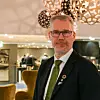 PENGEDRYSS. Christian Torset, fylkesråd for kultur-, klima- og miljø, lokker med arbeidsstipend tl forfattere bosatt i Nord-Norge. Foto: Thor-Wiggo Skille