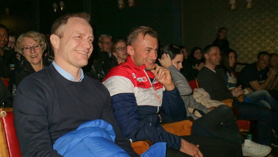 TIL KOBBERLØPET. Geir Wenberg har invitert Petter Northug jr. til Kobberløpet og Petter stiller til start i Sulis den 23. april. Her er de to sammen i kinosalen i Sulitjelma samfunnshus under åpningen av rennet i 2017. TIL KOBBERLØPET. Geir Wenberg har invitert Petter Northug jr. til Kobberløpet og Petter stiller til start i Sulis den 23. april. Her er de to sammen i kinosalen i Sulitjelma samfunnshus under åpningen av rennet i 2017. Foto: Svein Spjelkavik
