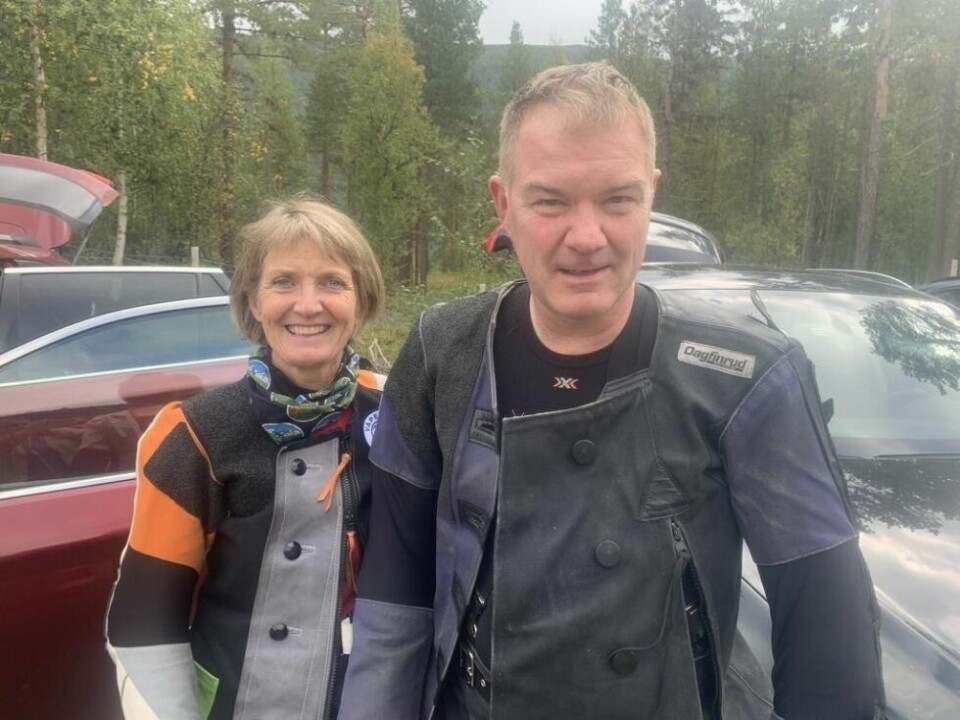 JEVNT. Bare ett treff skilte Anne Grethe Lund og Ståle Indregård på grovfelten under NNM i Saltdal. JEVNT. Bare ett treff skilte Anne Grethe Lund og Ståle Indregård på grovfelten under NNM i Saltdal. Foto: Espen Johansen