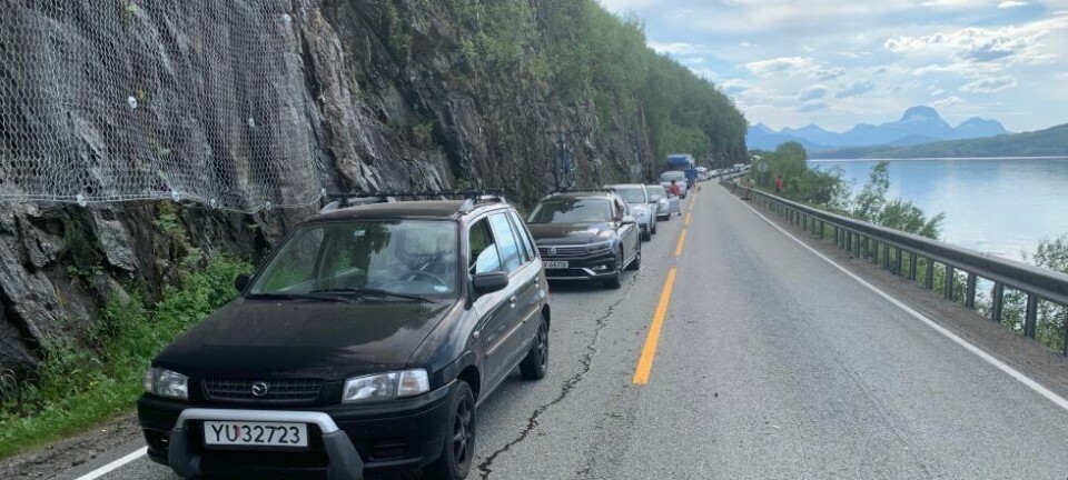 - Det vil merkes langs veiene