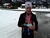 MEDALJER. Richard Kringhaug kan vise fram en imponerende medaljesamling etter flere veteran-VM, blant annet et i Østerrike i 2014. For ett år siden kom han heim fra Veteran-OL med to gull, en sølv og en bronsemedalje. I vinter var veteran-VM i Canada det store målet. Foto: Svein Halvor Moe