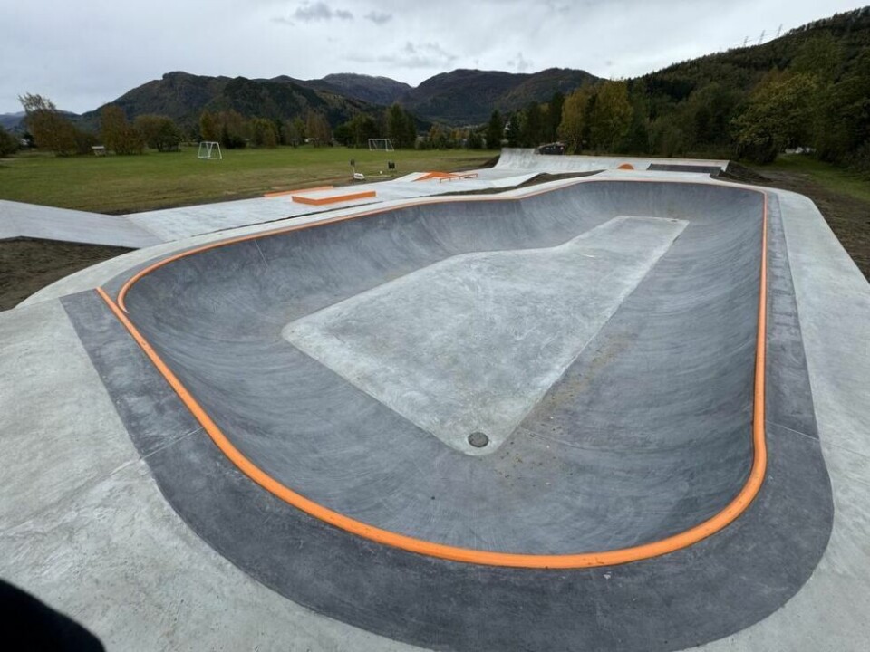 FOR ALLE. Skateparken på Øyra er bygget av Betongpark AS, og er tilpasset alle nivåer av ferdigheter. FOR ALLE. Skateparken på Øyra er bygget av Betongpark AS, og er tilpasset alle nivåer av ferdigheter. Foto: Helge Simonsen