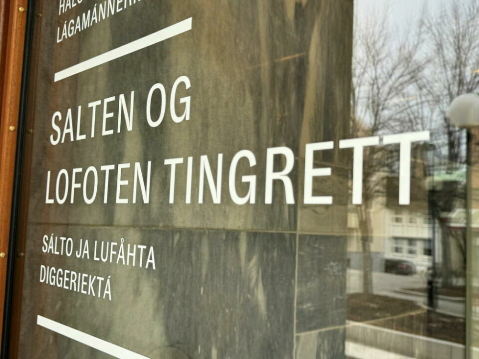 Salten og Lofoten Tingrett. Salten og Lofoten Tingrett. Foto: Helge Simonsen