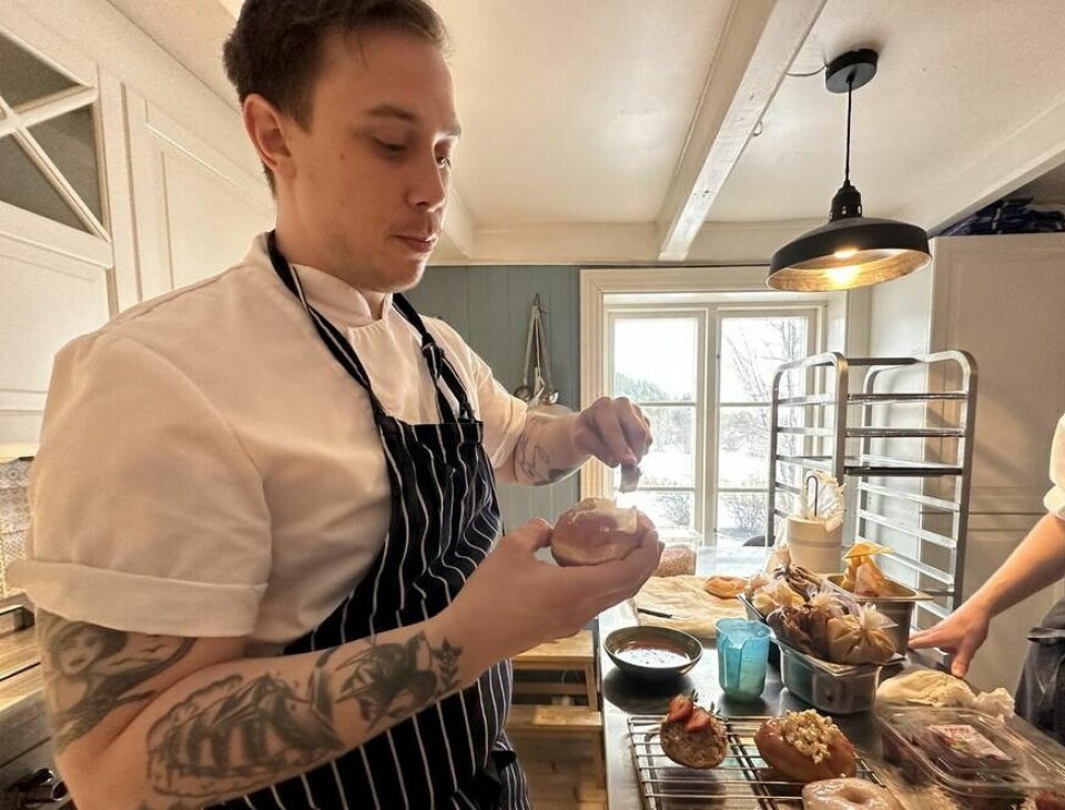 Tim Meyer har hatt suksess med Holy Donuts, som nå er blitt aksjeselskap. Tim Meyer har hatt suksess med Holy Donuts, som nå er blitt aksjeselskap. Foto: Erica Restoften