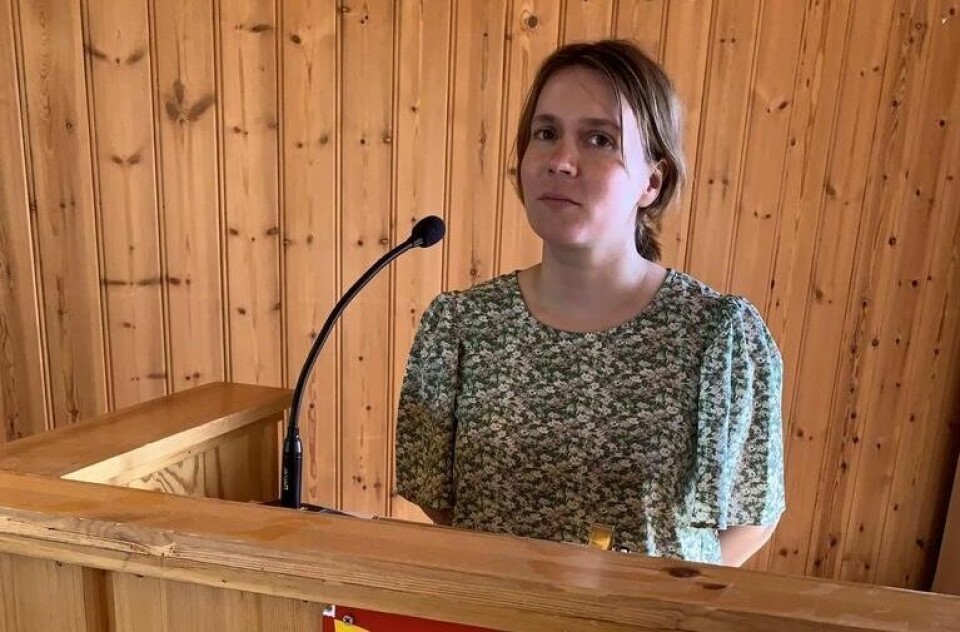 BÅDE OG. Sandra Mietinen (Sp) tok til ordet for det skal arbeides aktivt både mot NORD universitet og Universitetet i Tromsø, for å finne fram til de gode samiske ressurspersonene. BÅDE OG. Sandra Mietinen (Sp) tok til ordet for det skal arbeides aktivt både mot NORD universitet og Universitetet i Tromsø, for å finne fram til de gode samiske ressurspersonene. Foto: Sverre Breivik