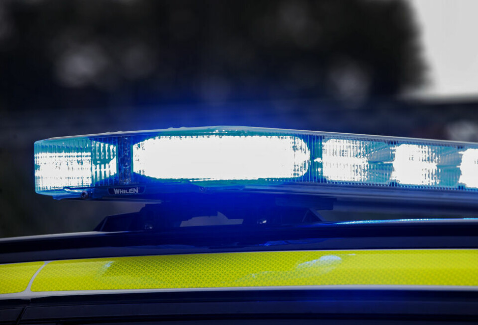 Vogntog i brann på E6 Foto: Gorm Kallestad / NTB