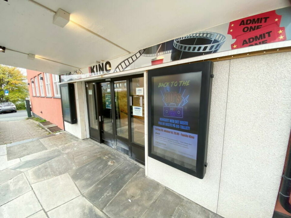 Fauske kino Fauske kino Foto: Kenneth Strømsvåg