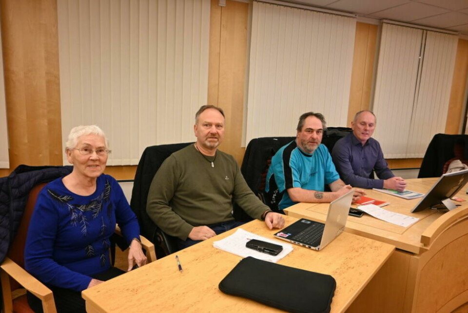 SAKSØKERNE. Fra venstre Ruth Jensen Ban, Hans Martin Pedersen, Bjørn Inge Gabrielsen og Per Arne Gabrielsen. SAKSØKERNE. Fra venstre Ruth Jensen Ban, Hans Martin Pedersen, Bjørn Inge Gabrielsen og Per Arne Gabrielsen. Foto: Stig Bjørnar Karlsen