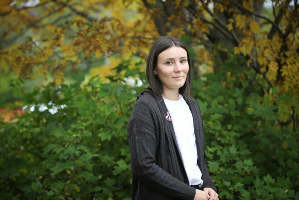 I år fyller Rosa sløyfe-aksjonen 25 år, og i oktober bretter Lill-Monica Pedersen opp ermene for å farge Fauske rosa. I år fyller Rosa sløyfe-aksjonen 25 år, og i oktober bretter Lill-Monica Pedersen opp ermene for å farge Fauske rosa. Foto: Lise Berntzen