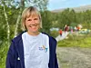 FRILUFTSDAME. Inger Marie Kvarum er opprinnelig fra Kvarv, men har bodd i Valnesfjord i en del år. Hun jobber på Valnesfjord helsesportssenter og sitter i styret i Helse i Fri Luft. Foto: Eva S. Winther