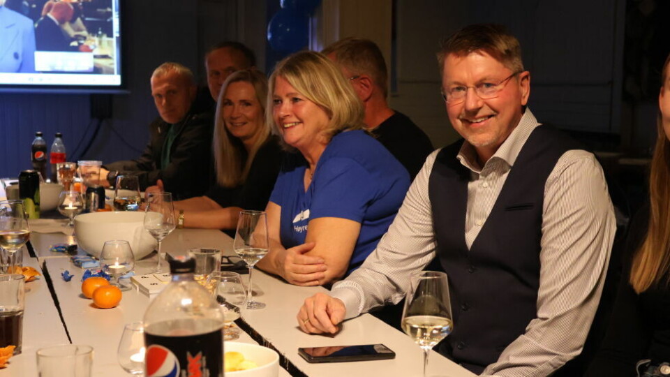 KAN SMILE. Truls Aanstad og Høyre ser ut til å være valgets store vinnere i Fauske kommune. KAN SMILE. Truls Aanstad og Høyre ser ut til å være valgets store vinnere i Fauske kommune. Foto: Helge Simonsen